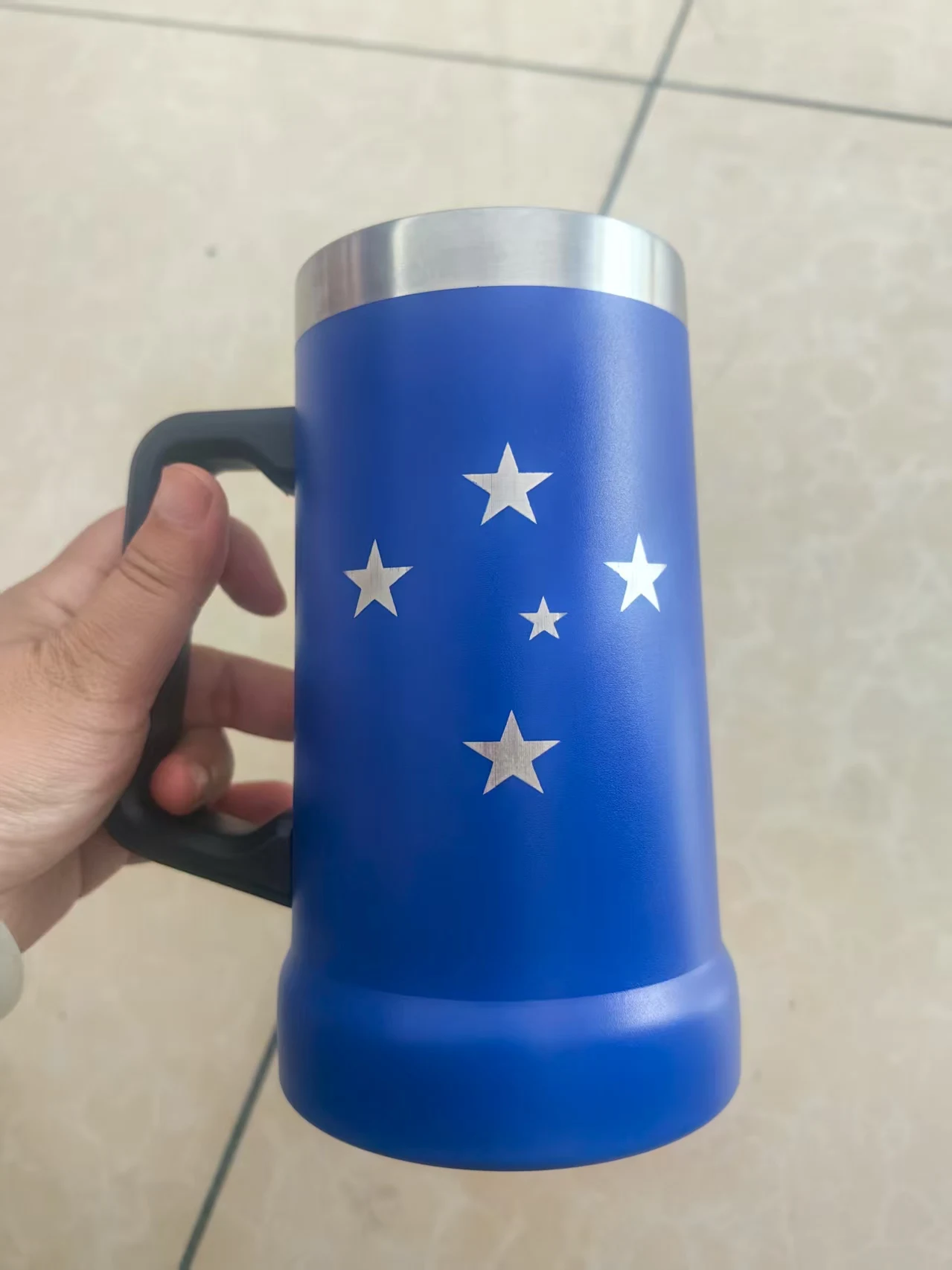 709ml lidar com similar sta beercup caneca térmica copos de cerveja banheira de aço inoxidável garrafa térmica garrafa de água vácuo isolado tumbler