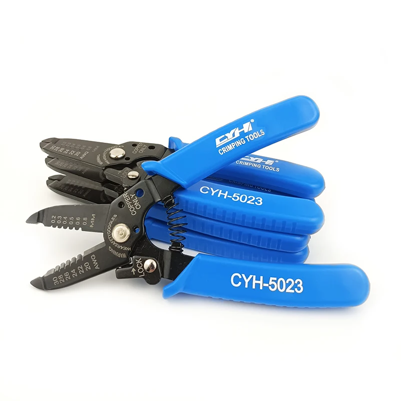 CYH-502 multifunctional stripping pliers for electricians, cable cutters, and crimping pliers