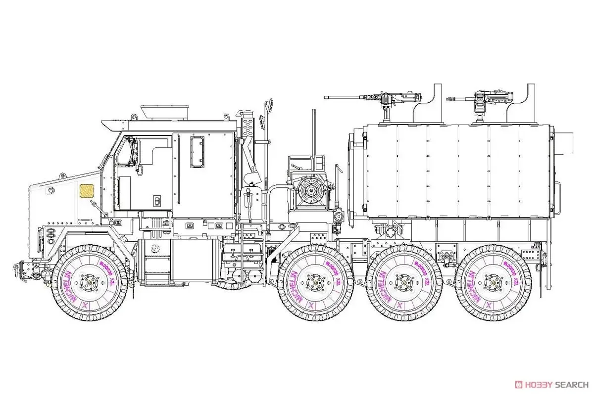 Hobby boss 85525 1/35 Scale M1070 Gun Truck model kit Plastic model kit