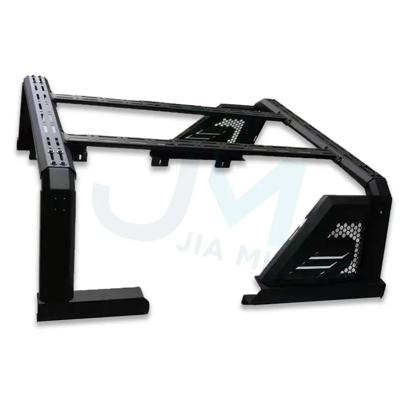 

Universal 4x4 Pickup Truck Adjustable Roll Bar Tub Rack Bed Ladder Rack Roof Ute Tub Roof Rack Cage For chevrolet 2014 GMC