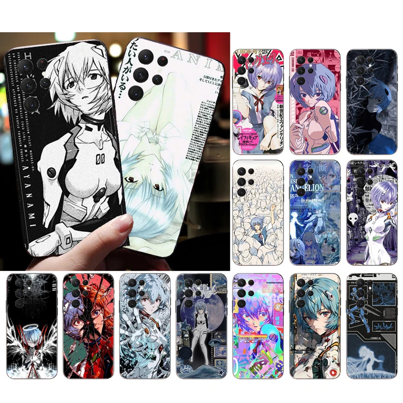 Phone Case For Samsung Galaxy S26 S25 S24 S23 S22 Ultra S23 S22 S25 Plus S24 FE S26Edge Rei Anime