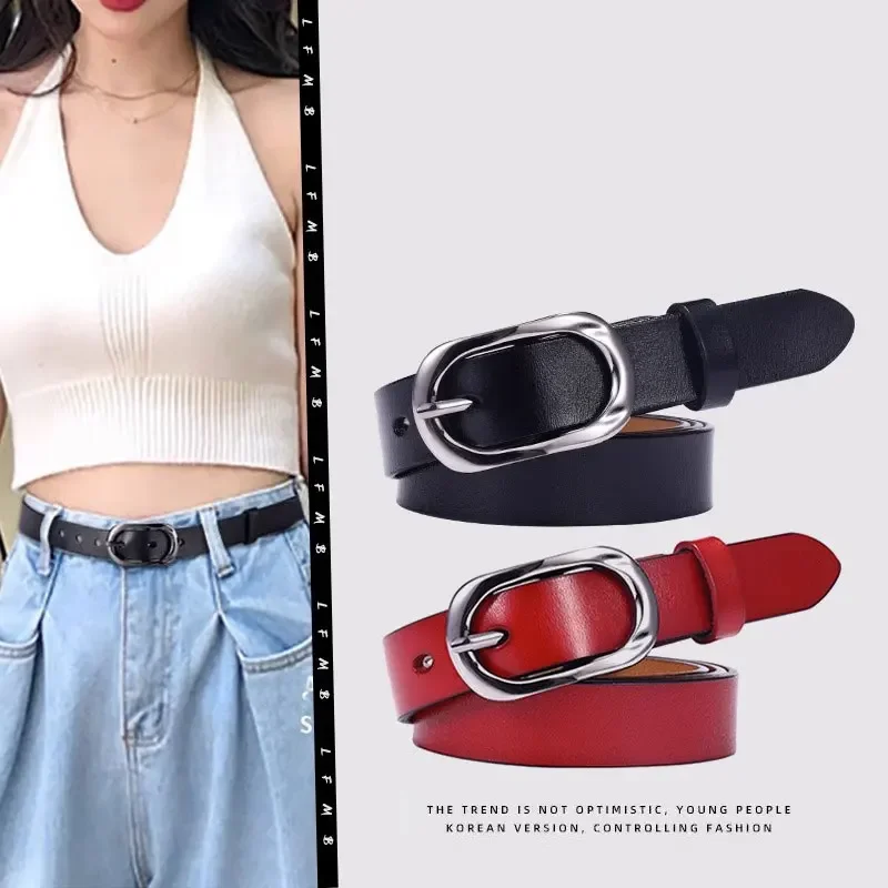 

2024 New Women's Belt Fashion Versatile Jeans Belt High End Belt Women's Decoration Korean Edition Trend