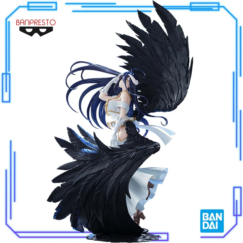 En Stock Bandai Original Banpresto Evolve Overlord Albedo emperatriz de la oscuridad 32cm colecciones modelo figuras de juguete regalo