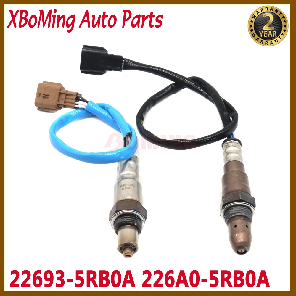 2pcs/lot 22693-5RB0A 226A0-5RB0A Car Up&Downstream Lambda Oxygen O2 Sensor For Nissan Kicks 1.6L Versa 2018 2019 2020 2021 2022