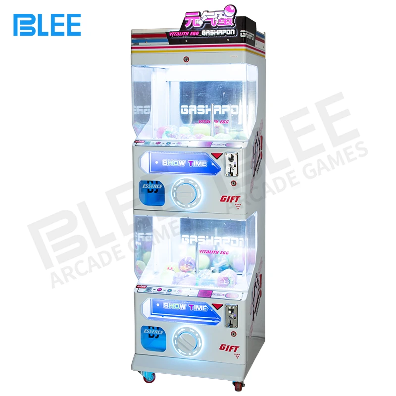 

Wholesale Arcade Coin Operated Gacha Vending Game Machine Twisted Egg Toys Robot Vending Machine
