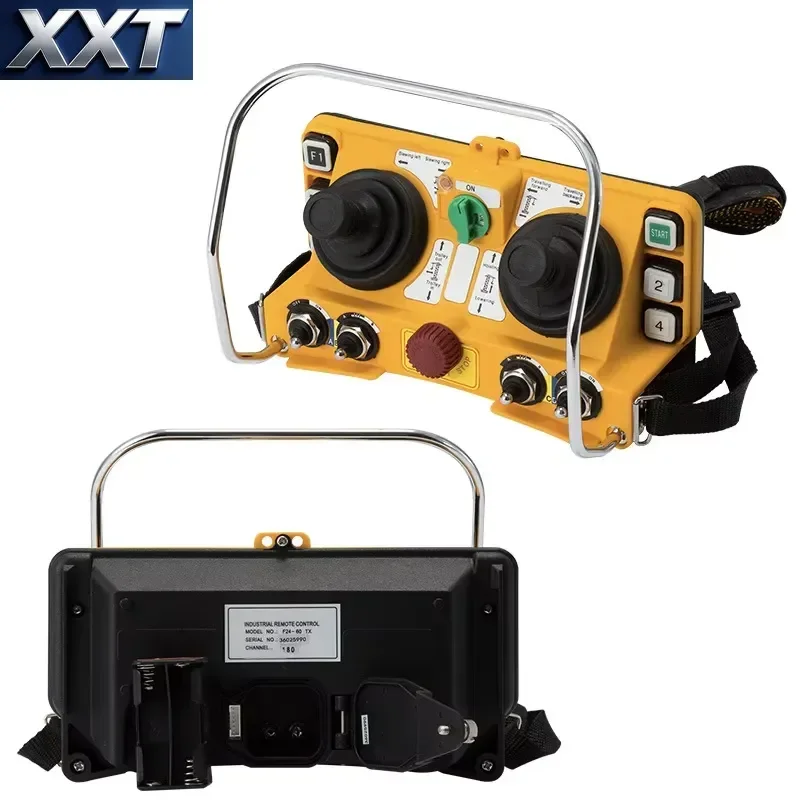 XXT Factory Direct Supply Professional DC12-24V F24-60 Wireless Industrial Double Joystick Radio Remote Control Transmitter