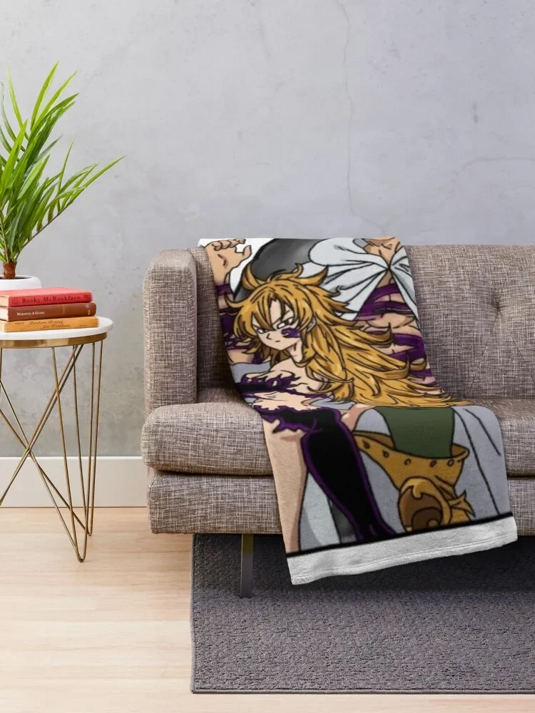 Derieri and Monspiet - Nanatsu No Taizai Throw Blanket Bed Thin heavy to sleep Blankets