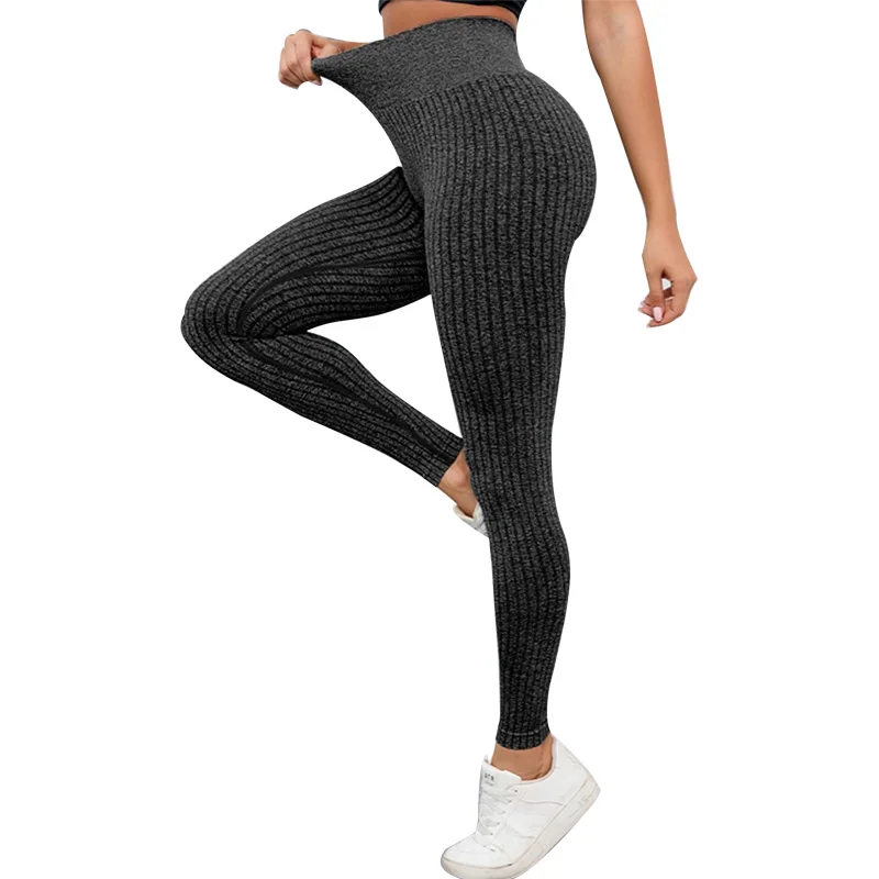 Women Butt Lifting Seamless Leggings High Waisted Workout Yoga Pants