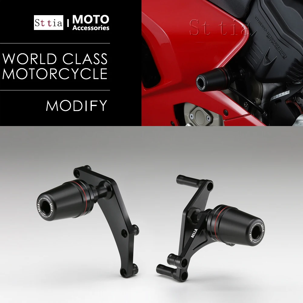 

For DUCATI Panigale V4/V4S 2022-2023 Motorcycle Falling Protection Frame Slider Fairing Guard Anti Crash Pad Protector