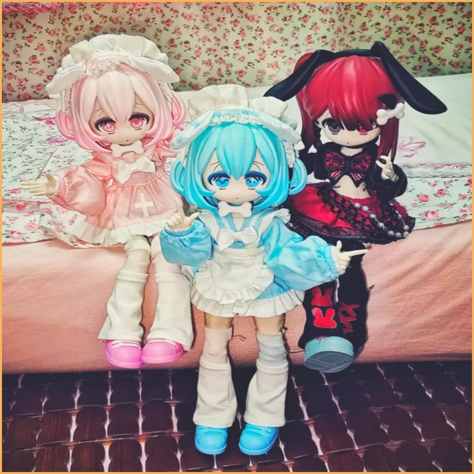 

Подлинная 10000 Escape Plan Bjd слепая коробка 12-точечная мобильная кукла Kawaii Mystery Box декоративный орнамент кукла для девочек подарок на день рождения игрушки