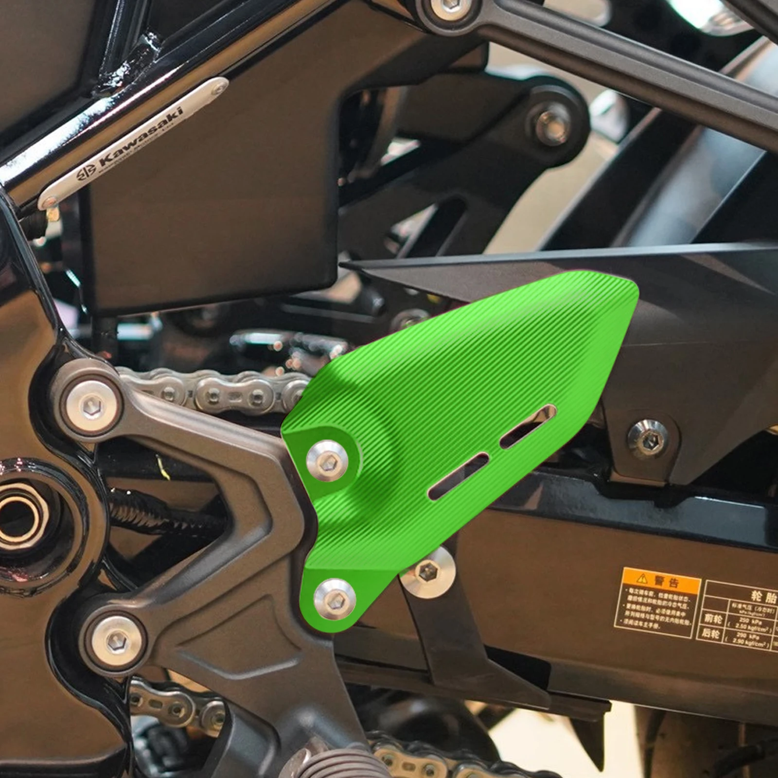 be used forKAWASAKI Z900RS CAFE Motorcycle Accessories FootPeg Footrest Rear set Heel Plates Guard Prote