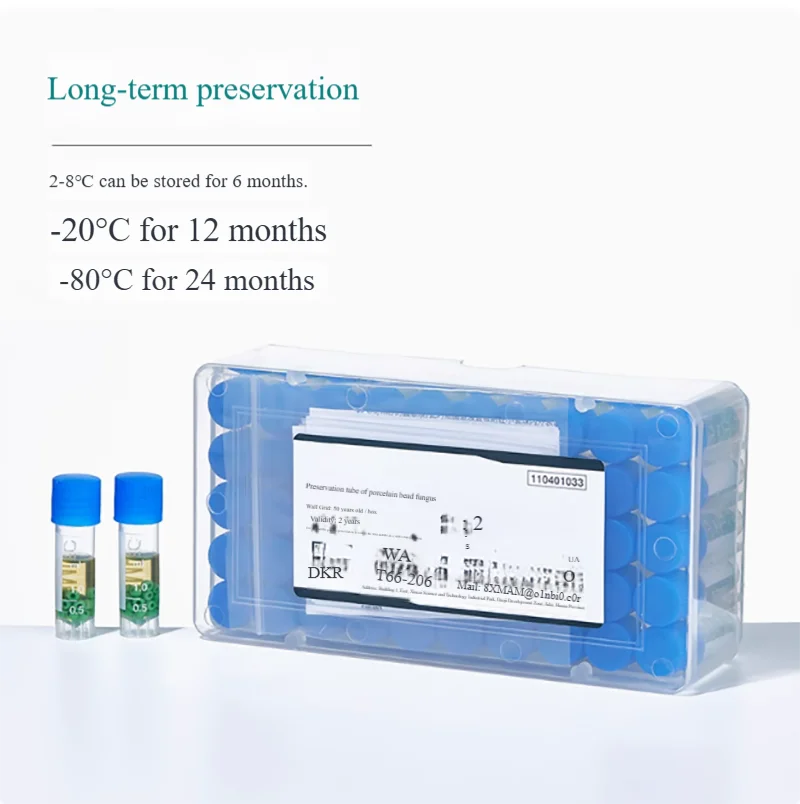 Carbon diaplastic species storage tube boxed magnetic diaplastic species strain transport frozen storage tube cryogenic tube