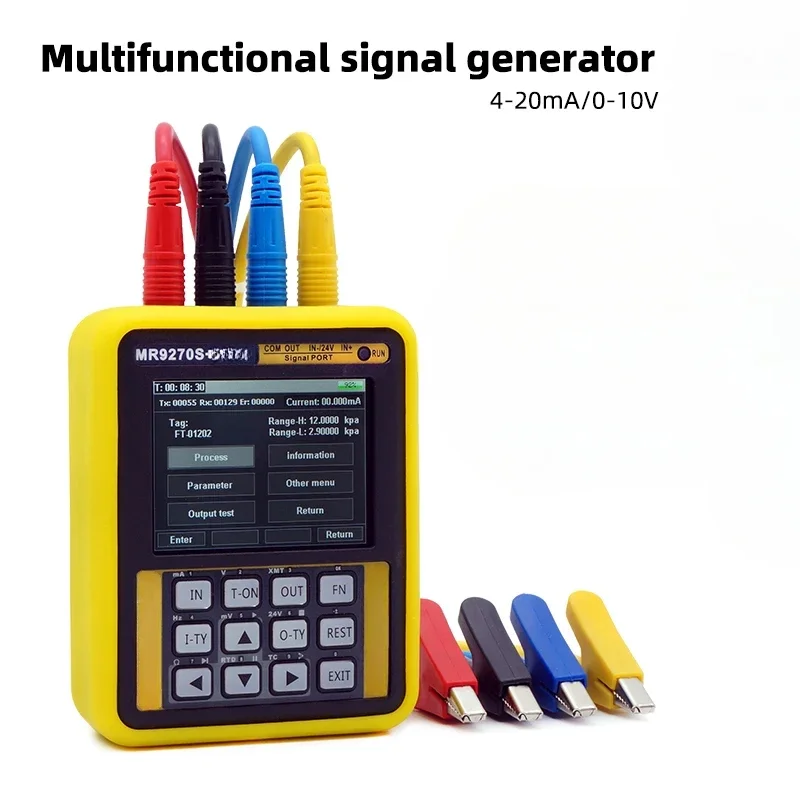 熱電対圧力トランスミッター,信号発生器,電流電圧の校正,周波数レコーダー,pt100,mr9270s plus hart 4-20ma