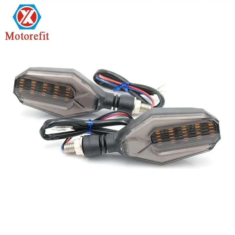 

Universal 12 LED Turn Signal Lights Blinker Front Rear Lights for Motorbike Motorcycle Cruiser Honda Kawasaki