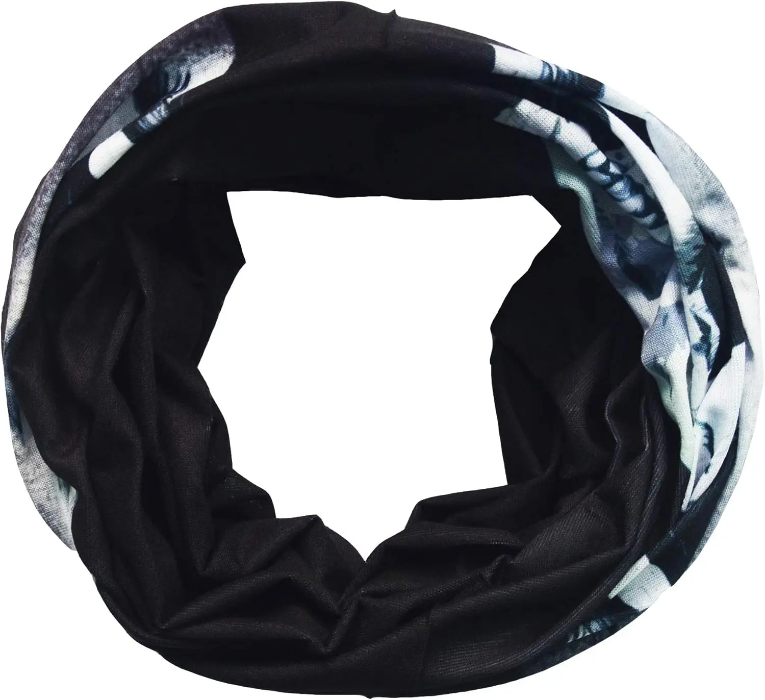 قناع وجه على شكل جمجمة للحماية من الغبار والرياح والشمس للرجال والنساء لركوب الدراجات النارية بدون خياطة وشاح درع باندانا قناع الوجه