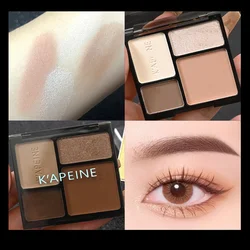 Natural Eyeshadow Palette Makeup Matte Naked Black Eye Shadow Ultra-Blendable Long Lasting Neutral Nudes Eye Shadow Palette
