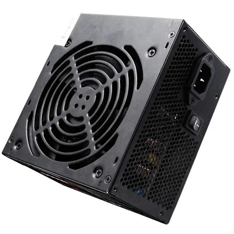 Alimentation électrique 700W 80 Plus Bronze ATX PC PSU Non modulaire 110-220V 20 + 4 broches ventilateur Ultra silencieux adapté aux serveurs d'ordinateur de bureau