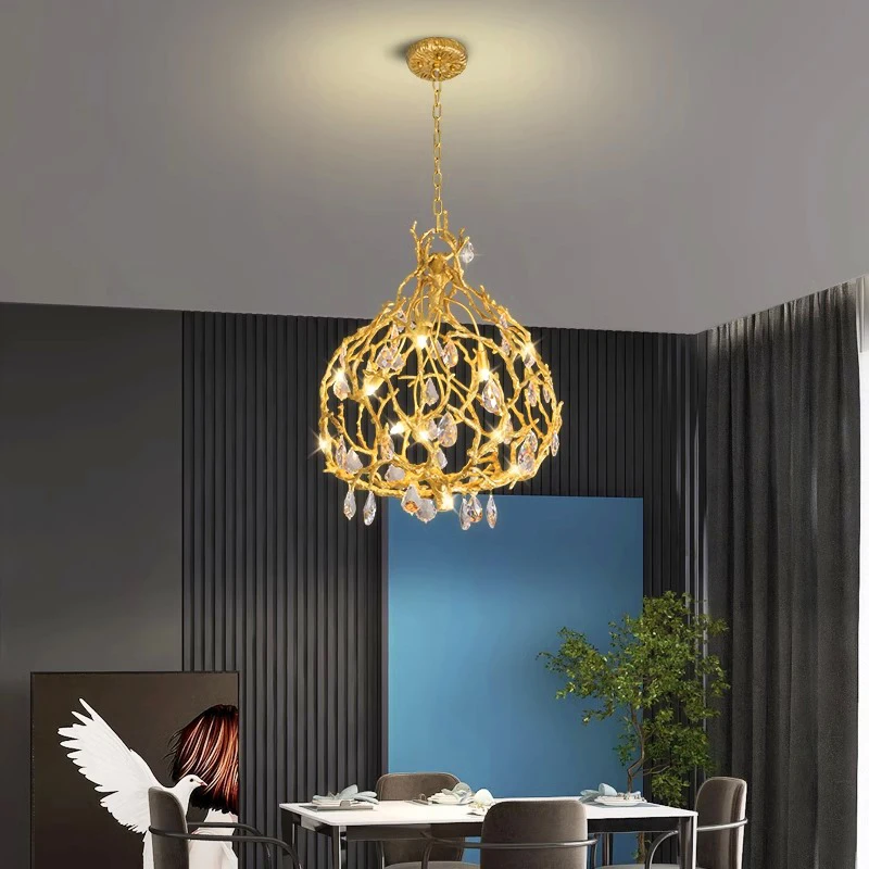 

Nordic home decor dining room Pendant lamp lights indoor lighting crystal lamp hanging lights Chandelier lamps for living room