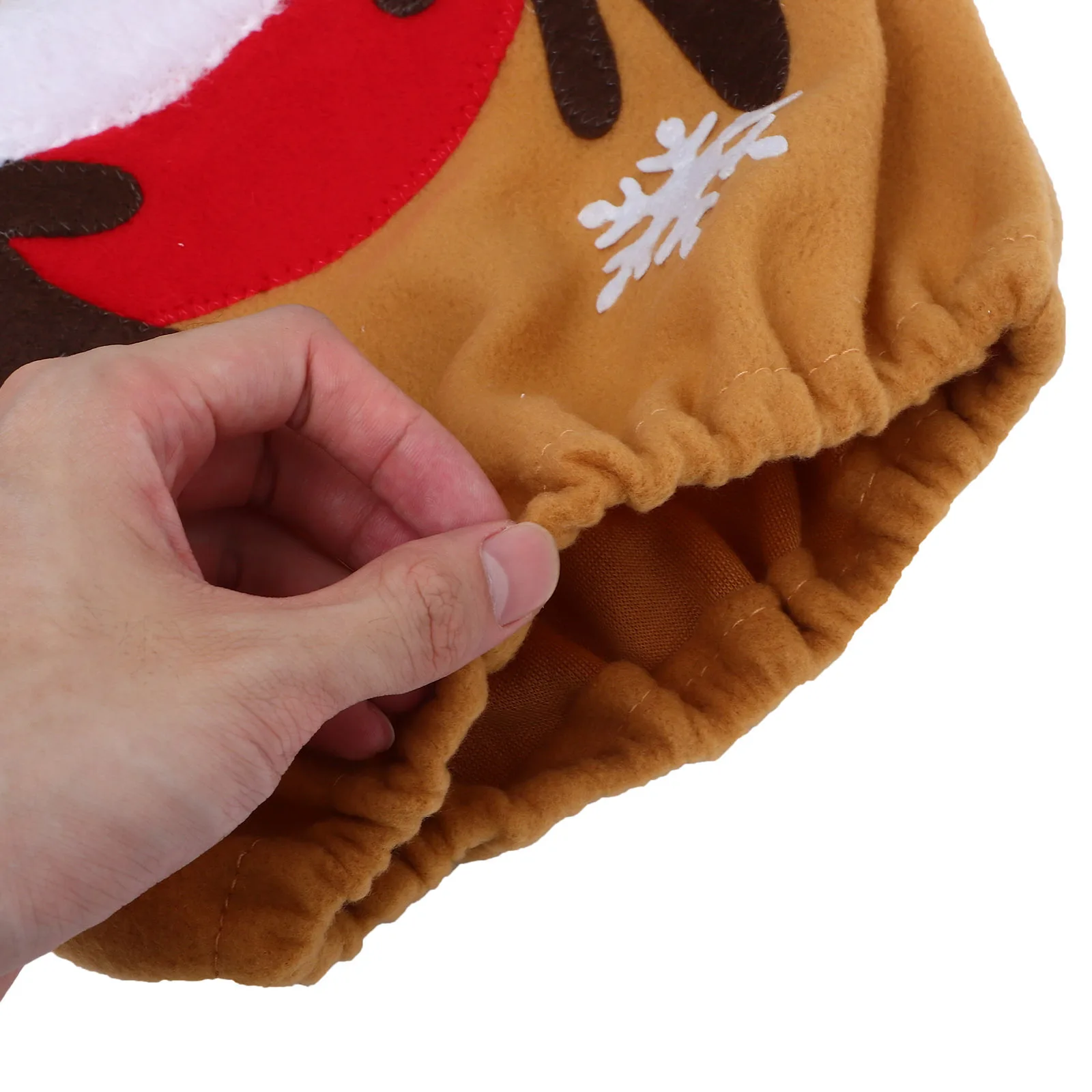 

1 Set Elk Design Christmas Toilet Lid Protector Xmas Toilet Floor Mat Set Decorative Bathroom Floor Pad For Home Holiday Use