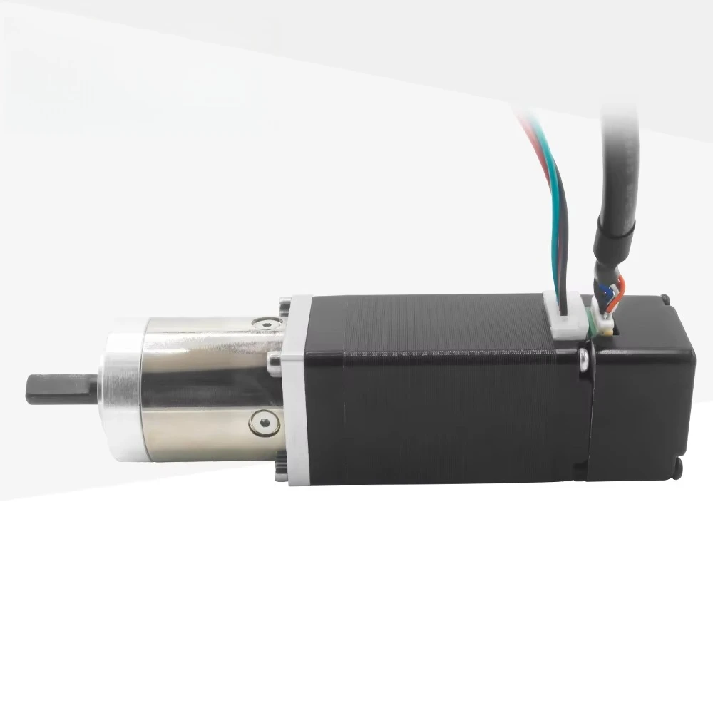 Casun gear stepper motor with encoder gear ratio 13 reducer closed loop motor with B Z signal