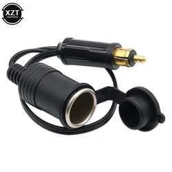 Plug Cigarette Lighter DC 12/24V EU  For BMW DIN Hella Motorcycle Charger Socket Outlet Convert To Car Adapter Power Lead Cable
