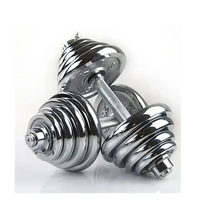 Manufacturers Selling 20kg-30kgkg Gym Commercial Fitness Weight Adjustable Dumbbell Barbell Set.