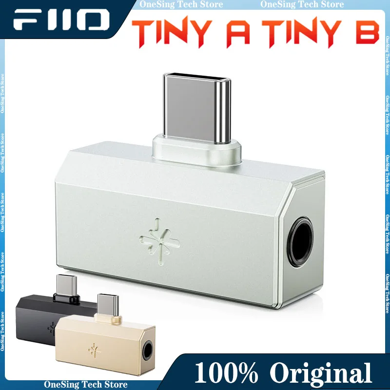 FiiO Snow Sky TinyA TinyB DAC & ヘッドホンアンプ PCM 384kHz DSD256 ダイレクトプラグ 小型テールイヤホン パワーアンプ カスタム