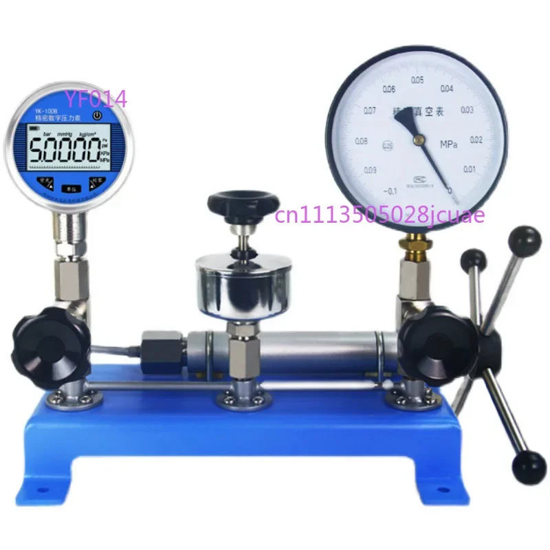 Pressure Gauge Calibrator Benchtop Positive Negative Pressure Verification Testing Equipment