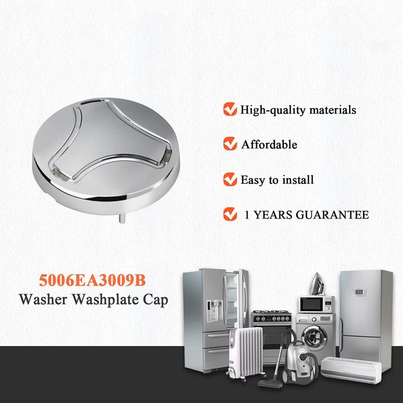 ฝาปิดเครื่องซัก5006EA3009B ลูกบิดควบคุมเครื่องใช้ไฟฟ้าสำหรับเครื่องซักผ้าอุปกรณ์ชิ้นส่วนเครื่องซักผ้า