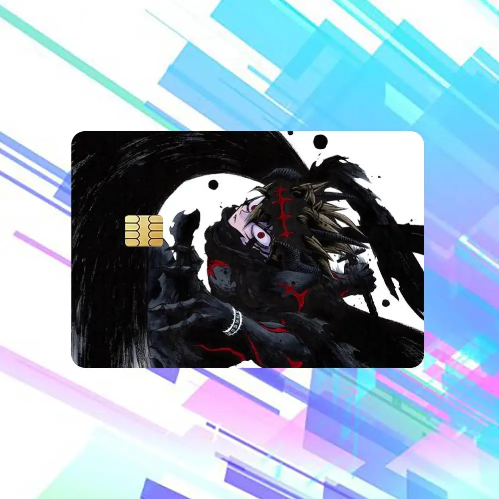 Black Clover Anime  Sticker Film Tape Skin for Credit Card Debit Card Cartoon Waterproof Stickers