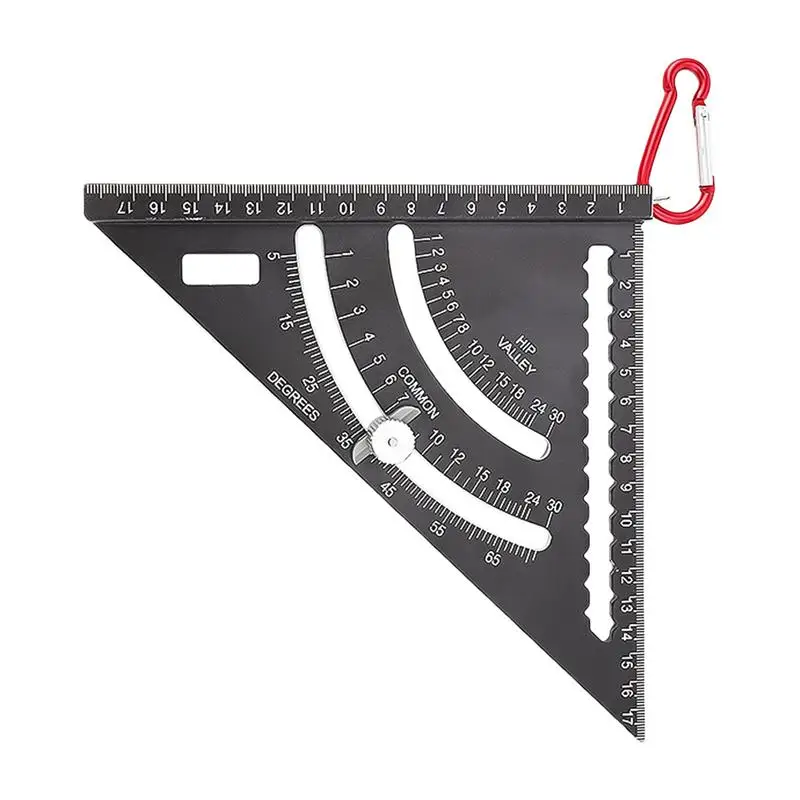 

Layout Measuring Tool Sturdy Rafter Square For Precision Triangle Ruler For Accurate Measurements High Hardness