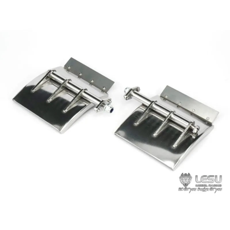 LESU Metal Fenders Mud Guard For 1/14 Tamiyay RC Tractor Truck  Outdoor Toys TH04730