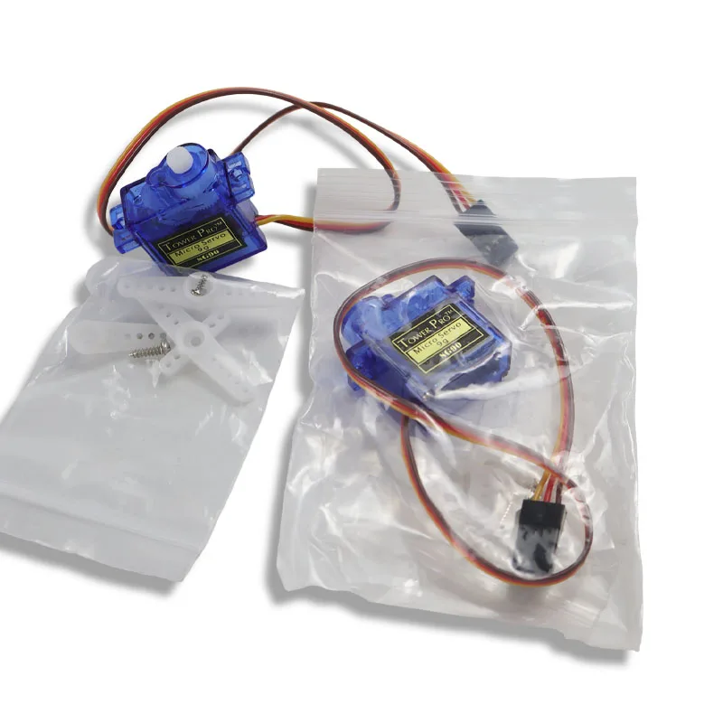 Micro Servo SG909S 180/360 °   Mini Servomotor para Aviones RC, Aviones de Ala Fija, Modelos de Aviones Teledirigidos, Helicópteros 450