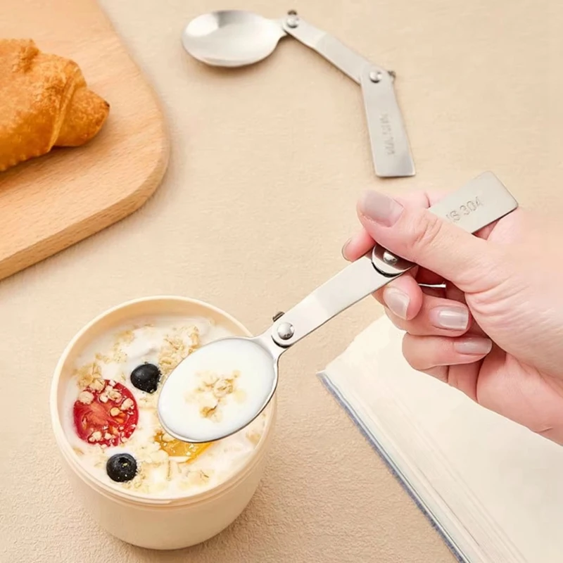 

Герметичная портативная чашка для завтрака 320 мл/520 мл с ложкой для йогурта, салата, хлопьев, 320 мл, розничная продажа