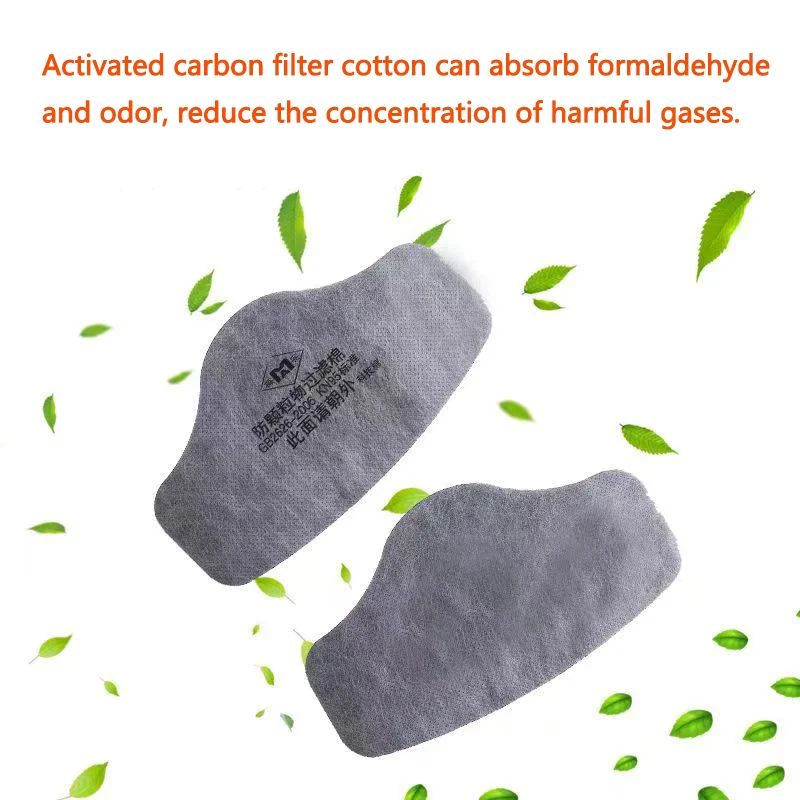 New Upgraded 3701 Activated Carbon Anti-Dust Filter Cotton Suitable For Spray Painting Mining Woodworking And Wall Sanding