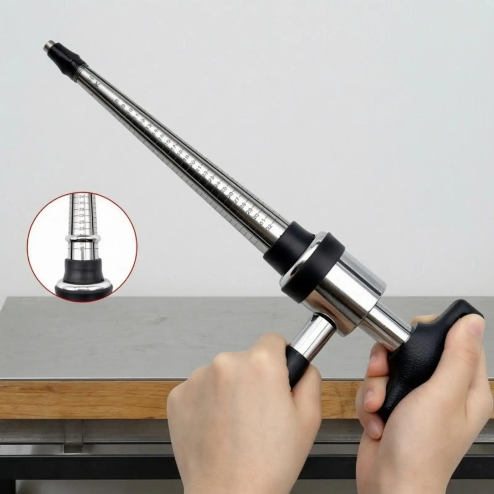 Ring Resizing Adjuster Tool Metal Ring Expander Reducer Jewelry Sizing Gauge for Ring Making Tools Equipment