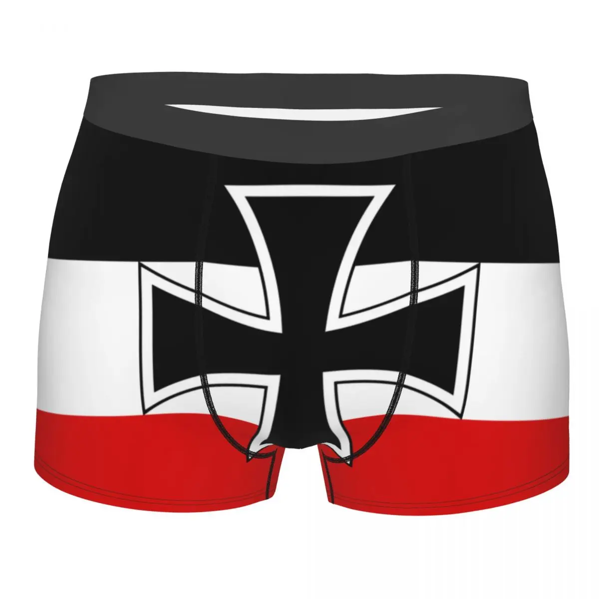 Custom Flag Of German Empire Underwear Men Breathable National flag Boxer Briefs Shorts Panties Soft Underpants For Male