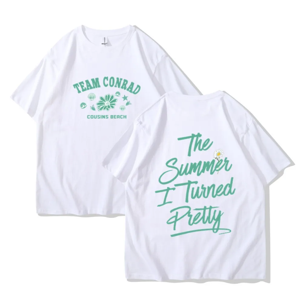 Camiseta de playa The Summer I Turned Pretty Cousins, camiseta de manga corta con cuello redondo del equipo Jeremiah Conrad Merch, ropa para hombres y mujeres