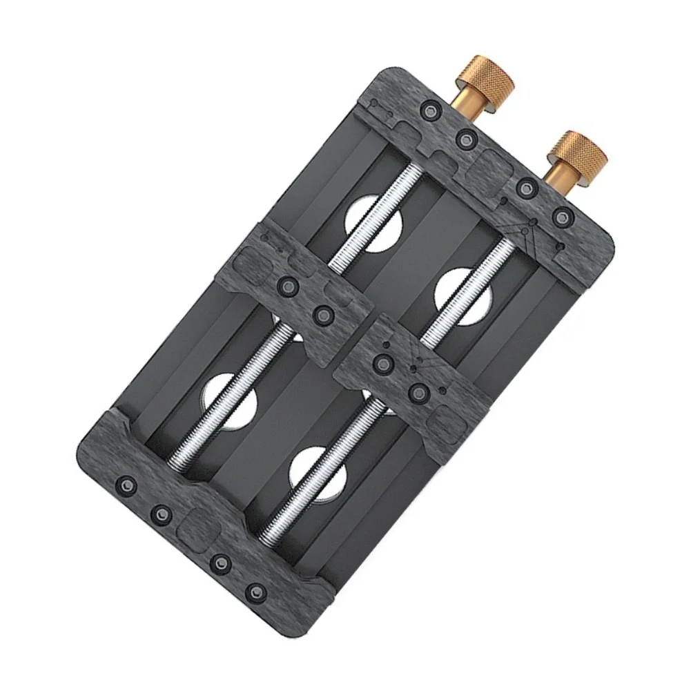 For PCB Holder Tool with Dual Adjustable Fixtures for Glue Removal Soldering and Delicate Electronic Maintenance