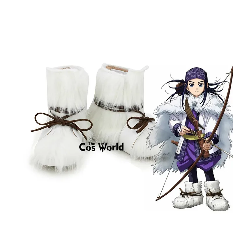 

Golden Kamuy Asirpa Kochobe Asuko Anime Customize Cosplay Shoes Boots
