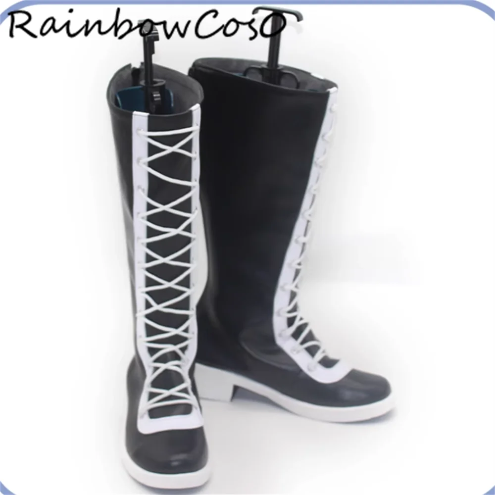 Momomiya Tougiri Tougen Anki Scarpe Cosplay Stivali Gioco Anime Party Halloween RainbowCos0 W5325