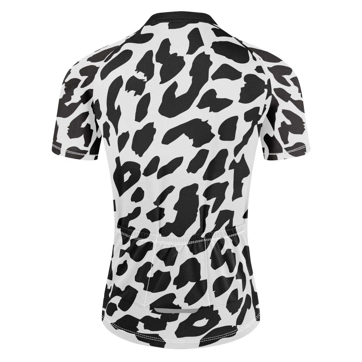 Cycling Womens Clothing leopard print Short Sleeve Mountain Bike MTB Road Bike Clothing Breathable quick drying reflective strip