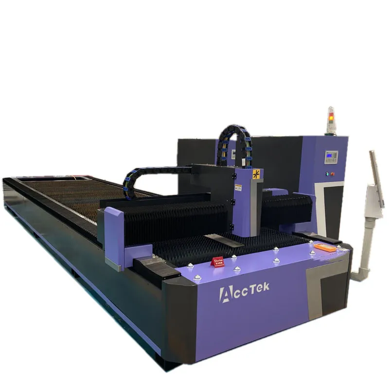 

AccTek Heavy Duty Frame Fiber Laser Cutter with Higher Rigidity Stability High Precision Metal Cutting Machines 2000*6000mm