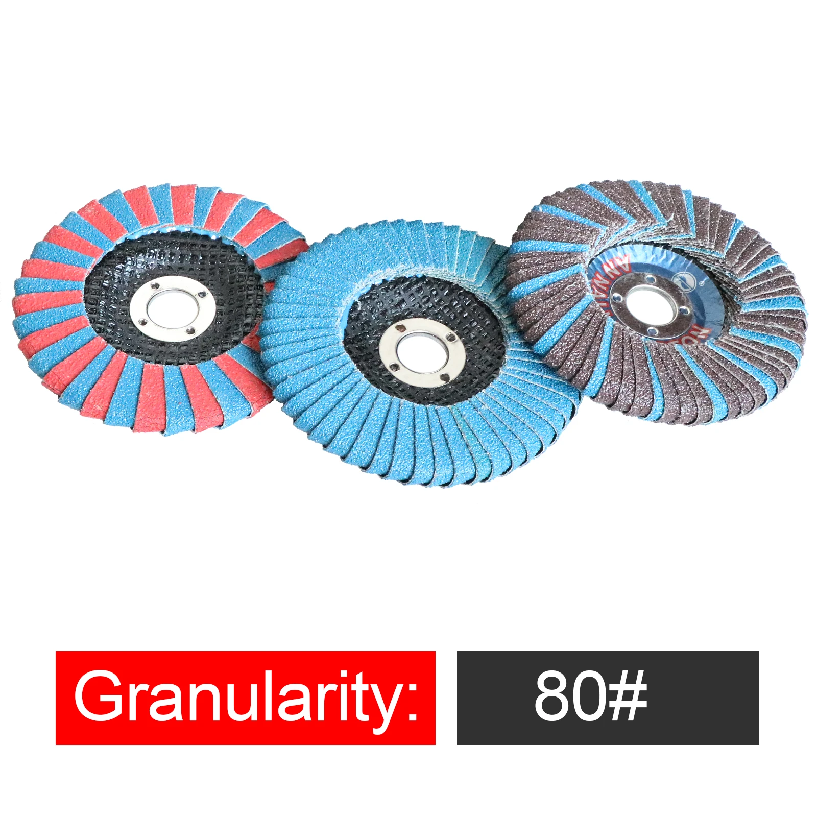 Zirconia Abrasive Flap Disc Double-side Grinding Wheel for Metal Slot Polishing Iron Gap Rust Removal