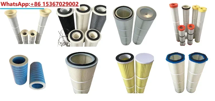 

Vacuum feeding machine, filter, film covered dust removal filter element, for food machinery