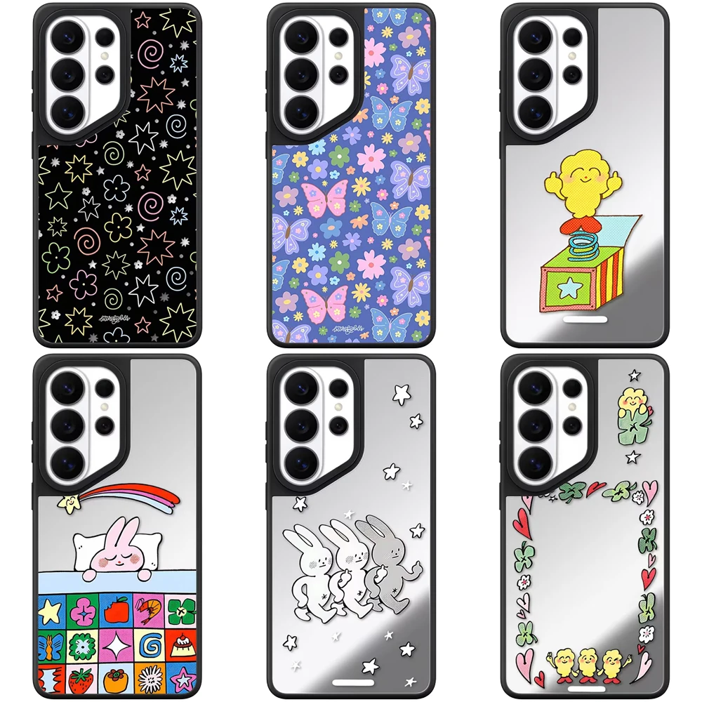 6062220 Mirror Magnetic Case: Compatible with Samsung Galaxy S23 U S24U S25 S26 Ultra S25+ S26 Plus Shell