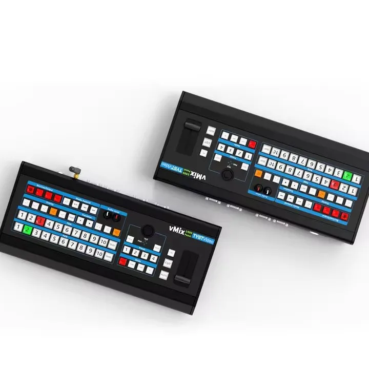 TYST Vmix Mini 4M/E vMix1400 TY-1500HD TY-1800VB Video Switchboard Control Panel for Live Streaming Multi Camera Video Switcher