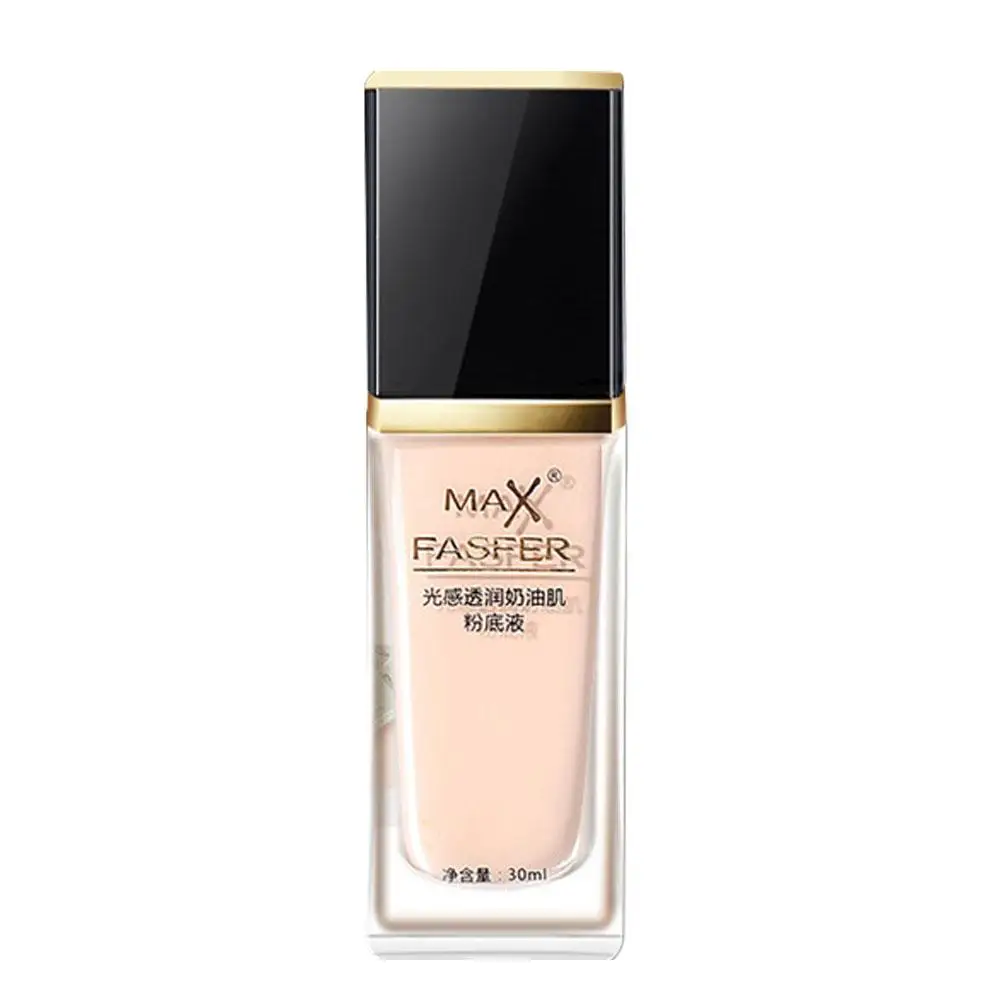 Langdurige Vocht Matte Vloeibare Face Foundation Concealer Volledige Olie Whitening Dekking Basis Controle Make-Up Q0d5