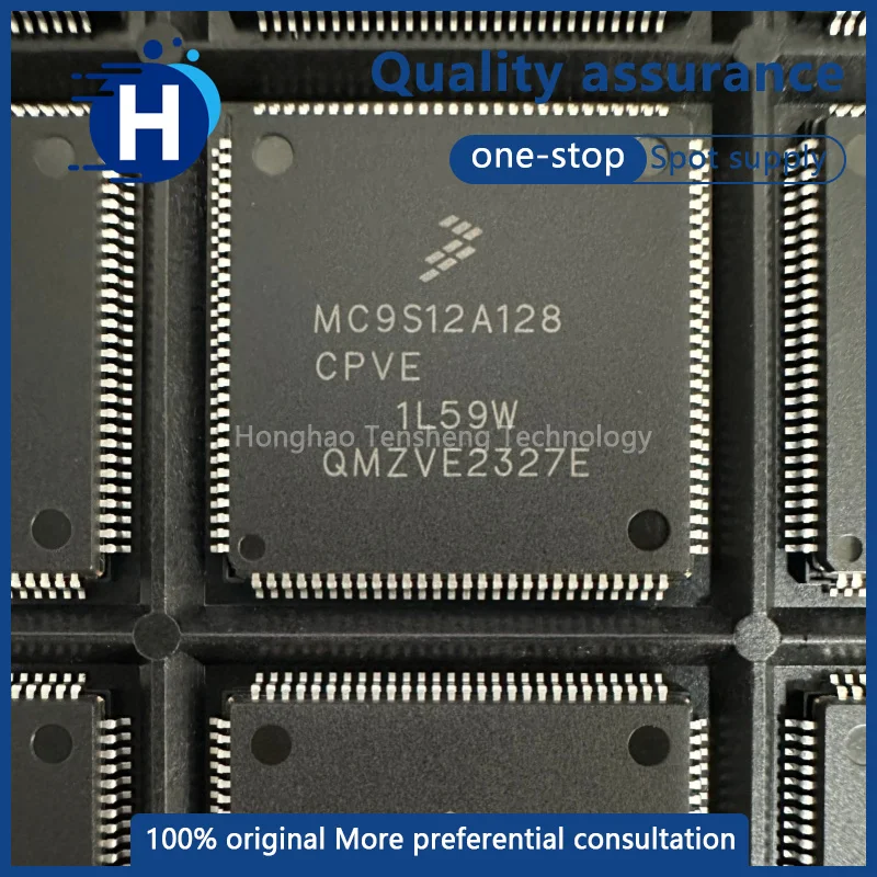 1 piece of high-quality MC9S12A128CPVE, QFP-112 package, flash memory, 16-bit microcontroller, integrated circuit (IC)