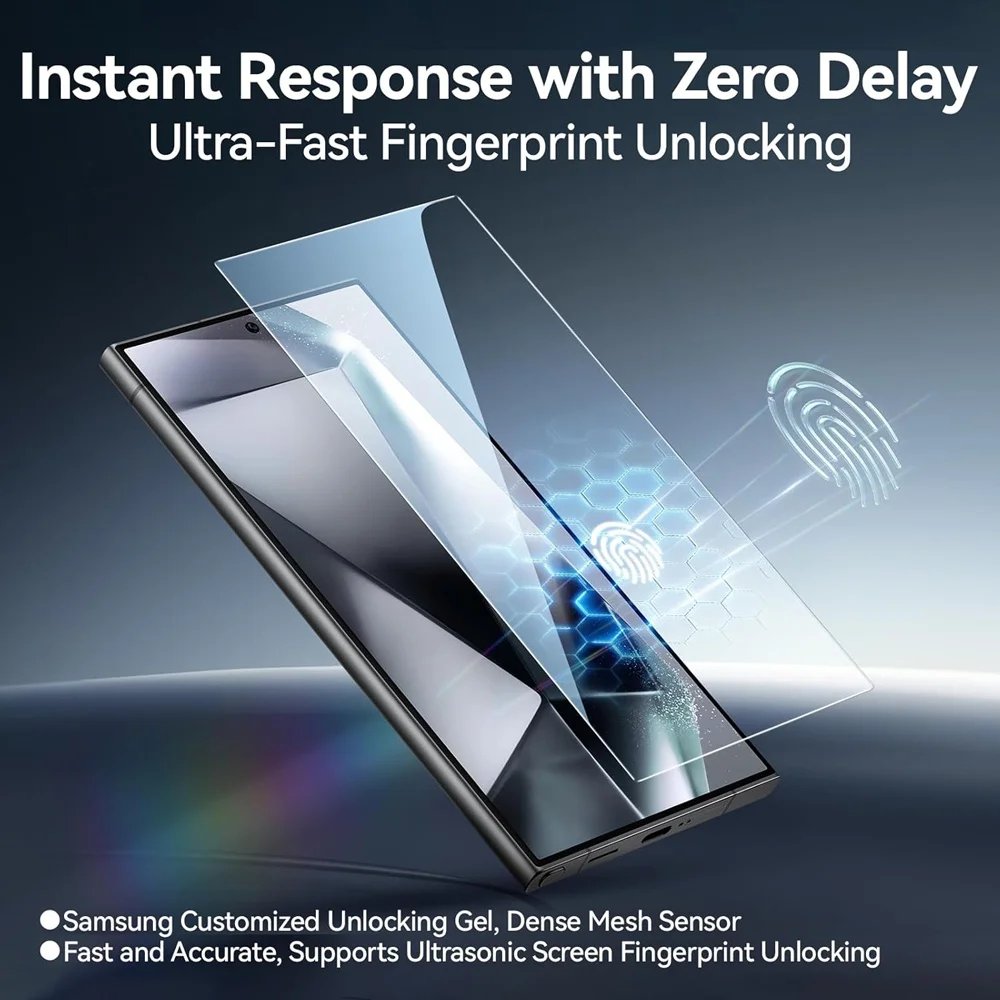 S24Ultra الزجاج المقسى الحال بالنسبة لسامسونج غالاكسي S24 الترا S23 FE S22 زائد S21 S20 S24 + S 24 S24FE حامي الشاشة غطاء الفيلم #6